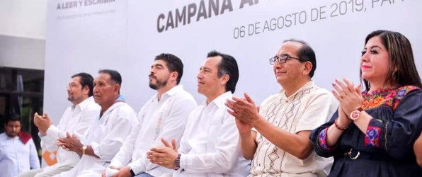 Gobierno de Cuitláhuac García abatirá el analfabetismo en Veracruz